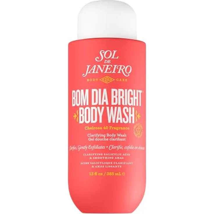 SOL DE JANEIRO Brazilian 4-Play Moisturizing Body Wash mit Frucht-AHAs und Salicylsäure, 240ml