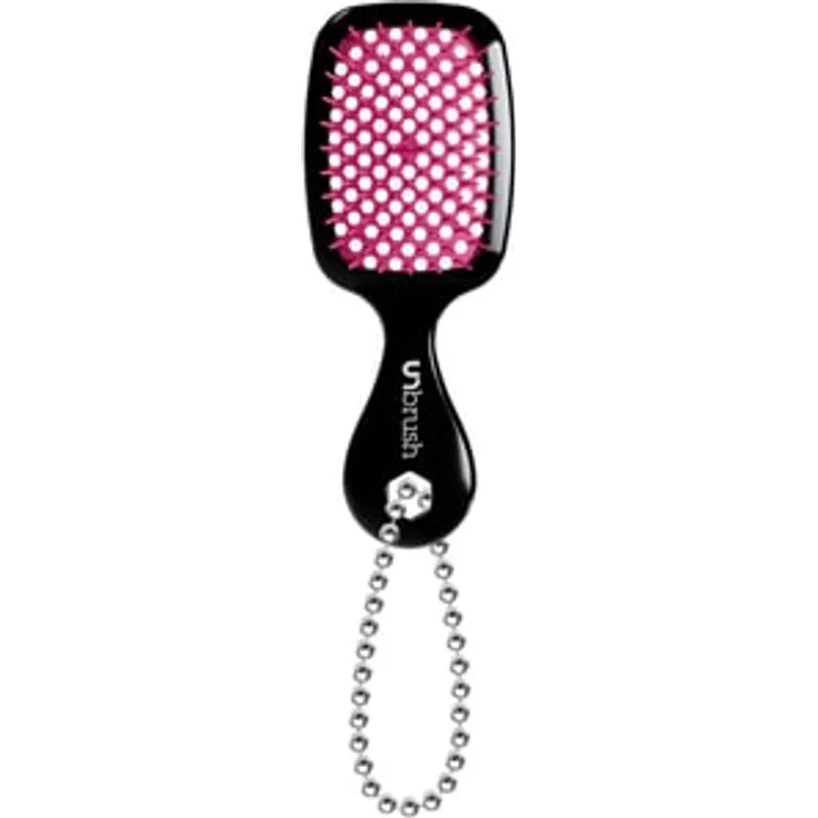 UNbrush Super Mini Keychain, Cherry Blossom No Tangle Bürste für schmerzfreies Entwirren on-the-go