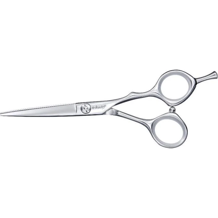 Merkloos E-Kwip Elegance-55 Friseurschere, 5,5 Zoll, ergonomisches Design mit spitzen Punkt für hohe Präzision, 30 Zähne für Volumenkontrolle, 3 Jahre Garantie – Bild 1