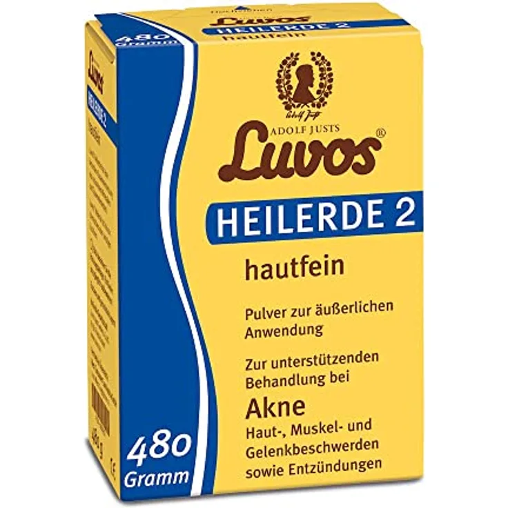 Luvos Luvos-Heilerde 2 hautfein, Gesichtsmaske, 960 gr, Bio-zertifiziert