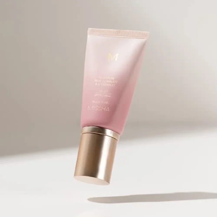 Missha M Signature Real Complete Ex BB Creme, getönte Tagescreme mit SPF 30 für ein makelloses Hautbild, Farbton No.21, 45 g – Bild 6