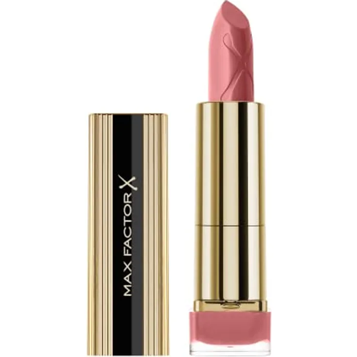 Max Factor Colour Elixir 24HR Moisture, hydratisierender Lippenstift in 010 Toasted Almond, 4,8 g mit hoher Pigmentierung und feuchtigkeitsspendender Formel