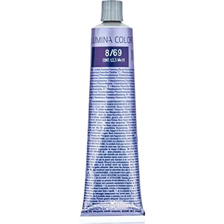 Wella Illumina Color 8/69 hellblond violett-cendre 60 ml – Bild 4