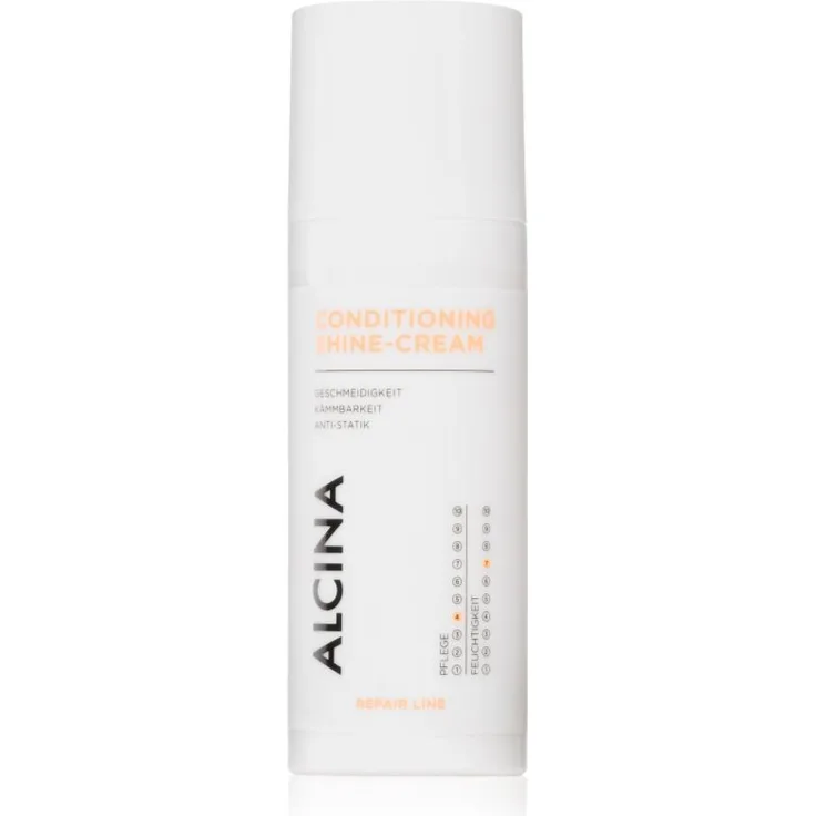Alcina Repair Line, regenerierende Haarcreme für Glanz und Pflege, 50 ml, antistatisch und feuchtigkeitsspendend