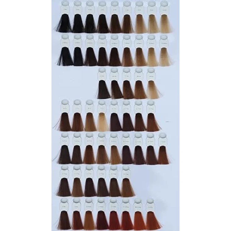 Hair Haus Super Brilliant Color Haarfarbe 3x 100ml, in Nuancen 4-00nn, inkl. spezial Färbepinsel – Bild 3