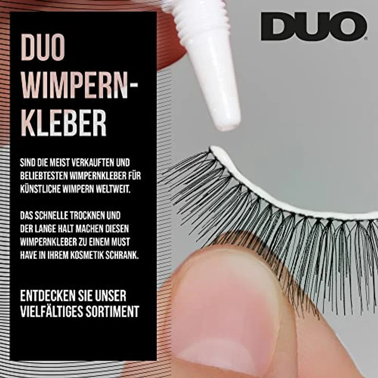 Ardell Duo Quick Set Kleber Für Künstliche Wimpern White Clear 7G – Bild 4