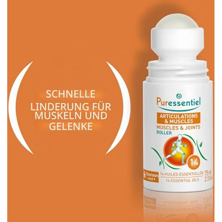 Puressentiel 5924571, Beruhigendes Entspannungsöl mit 14 ätherischen Ölen, 75 ml Rolle – Bild 3