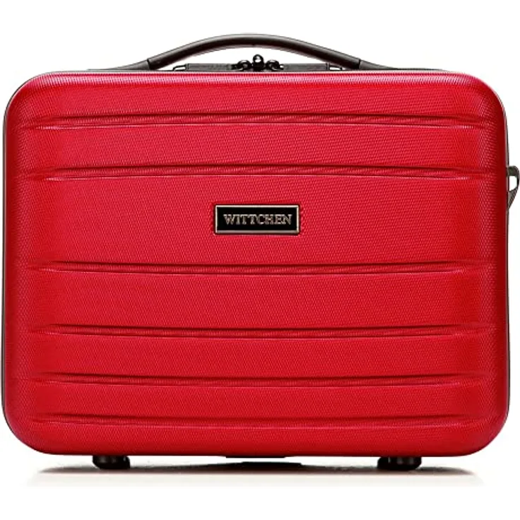WITTCHEN Kosmetikkoffer Reisekoffer aus ABS Rot 56-3A-654-35
