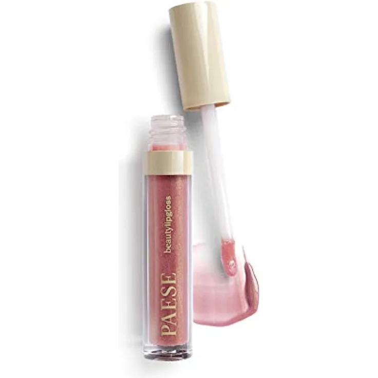 Paese Beauty Lipgloss With Meadowfoam Seed Oil, Hydratisierendes Lipgloss in Farbton 03 Glossy, 3,4 ml