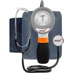 pulox EazyBP Blutdruckmessgerät, manuell mit 2 Manschetten für Erwachsene & Kinder, inkl. Stethoskop und Aufbewahrungsetui