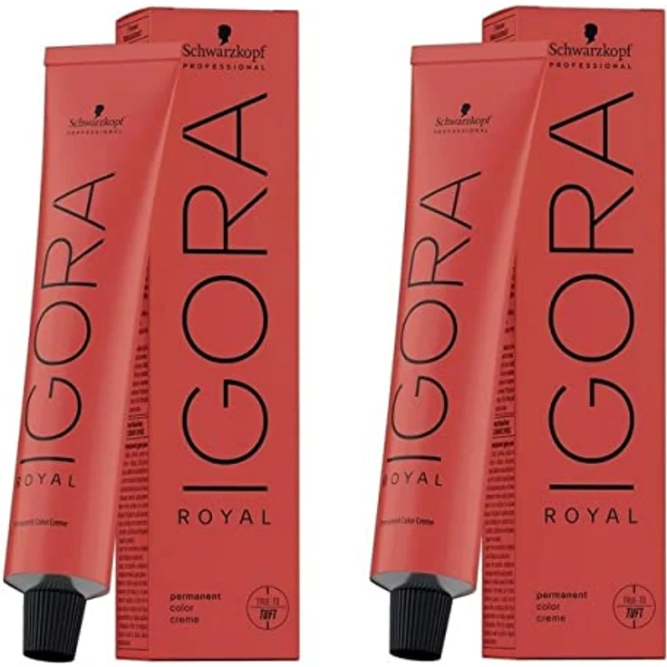 Schwarzkopf Igora Royal Farben 7/1 mittelblond cendre 60 ml – Bild 2