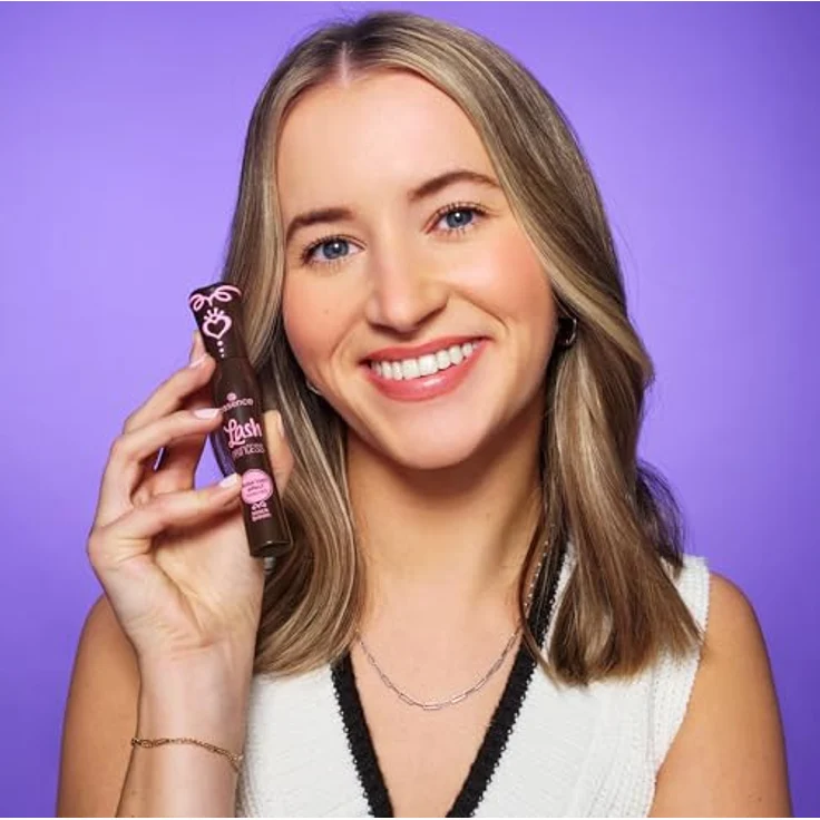 essence Lash PRINCESS false lash effect mascara black brown, volumengebend, verlängernd, definierend, vegan, ohne Mikroplastikpartikel, Nanopartikel frei, ohne Parfüm, 1er Pack (12ml) – Bild 5