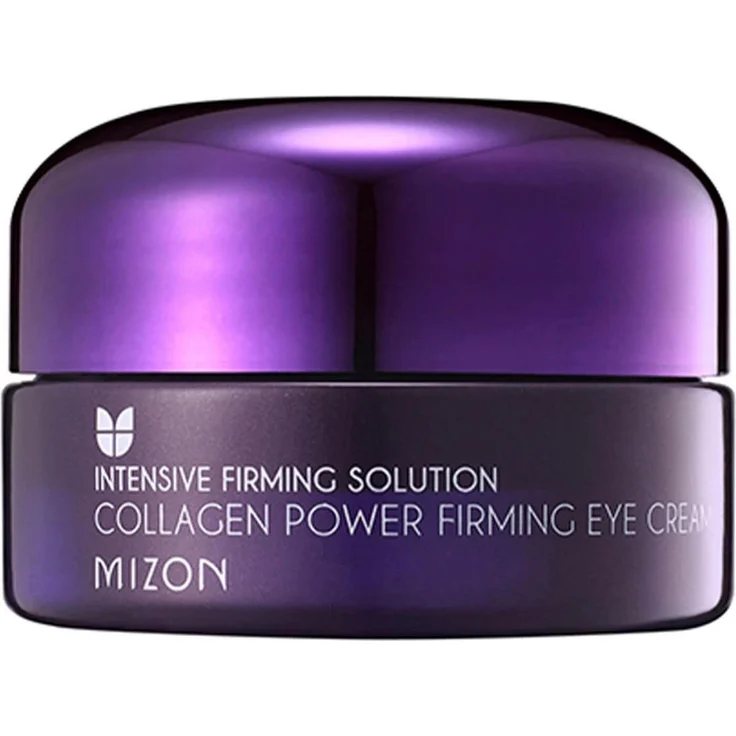 Mizon Collagen Power Firming Eye Cream, straffende Augenpflege mit 42% Kollagen, 25 ml, Tag + Nacht, frei von Duftstoffen und Parabenen