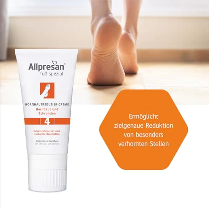 Allpresan - Hornhaut-Reduzier-Creme 4 Hornhaut und Schrunden - 40 ml – Bild 5