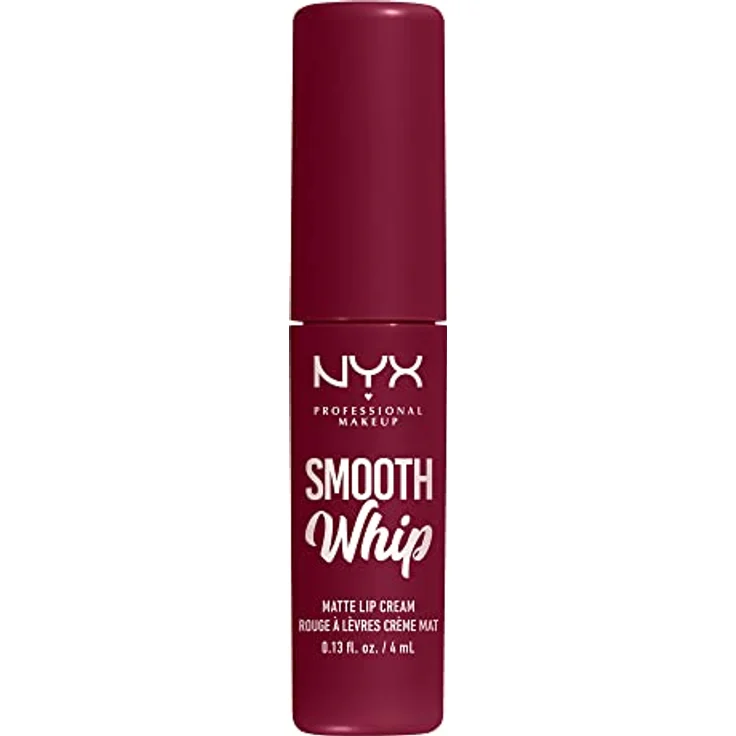 NYX Professional Makeup Smooth Whip Matte Lip Cream, seidiger Lippenstift mit glättender Wirkung, Farbton 15 Chocolate Mousse, 4 ml – Bild 8