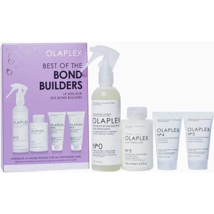 Olaplex Best Of The Bond Builders set Haarserum Intensive Bond Building Hair Treatment No.0 155 ml + Haarbalsam Hair Perfector No.3 100 ml + Bond Maintenance Shampoo No. 4 30 ml + Bond Maintenance Conditioner No. 5 30 ml – Bild 2