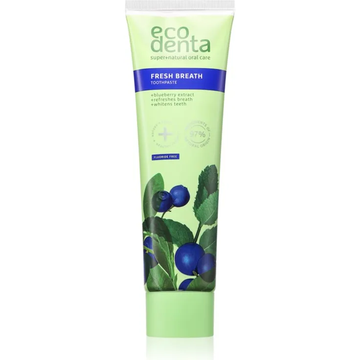 Ecodenta Fresh Breath, Whitening Zahnpasta mit bleichender Wirkung, 100 ml, natürliches Produkt