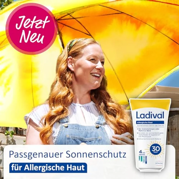 Ladival allergische Haut Gel Gesicht LSF 50+, 50 ml Sonnenschutzmittel für empfindliche Haut – Bild 3