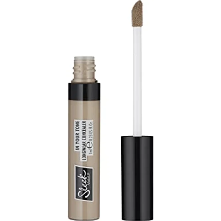 SLEEK In Your Tone Longwear-Concealer 3C, mittlere bis volle Abdeckung, 7 ml, vegan, transferfrei, versteckt Augenringe und Hautunreinheiten – Bild 1
