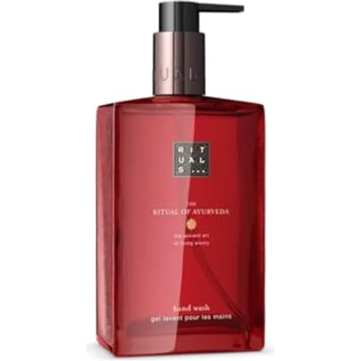 RITUALS The Ritual Of Ayurveda Hand Wash, seifenfreie Handseife mit indischer Rose und süßem Mandelöl, 300 ml