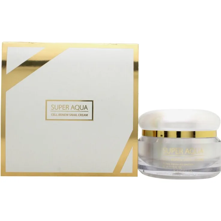 Missha Super Aqua Cell Renew Snail Cream Gesichtscreme 52 ml mit pflegender Wirkung