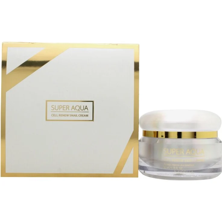 Missha Super Aqua Cell Renew Snail Cream Gesichtscreme 52 ml mit pflegender Wirkung