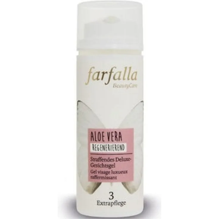 Farfalla Aloe Vera - Deluxe Gesichtsgel Gesichtsgel 50 ml mit pflegender Wirkung