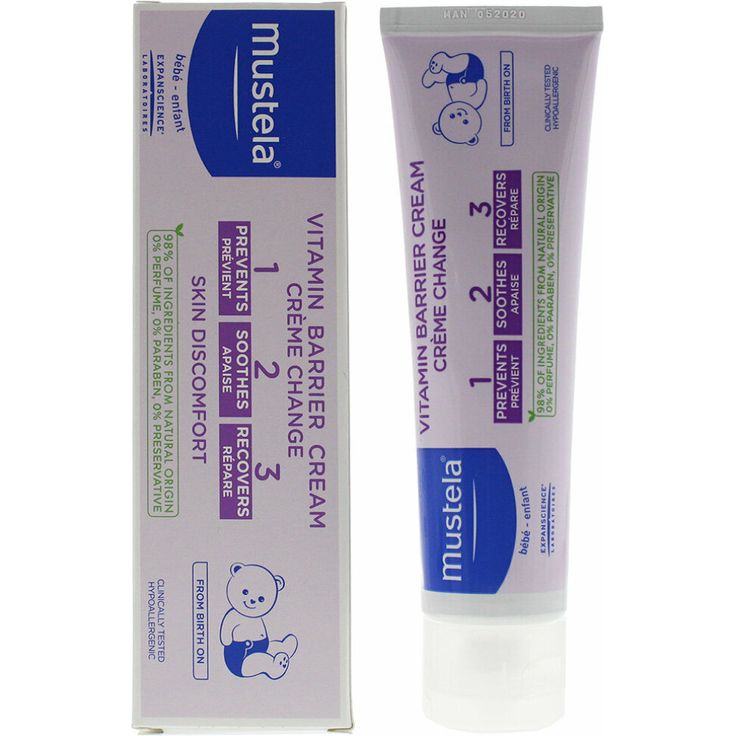 Mustela Bebe Vitamin Barrier Cream 100 ml