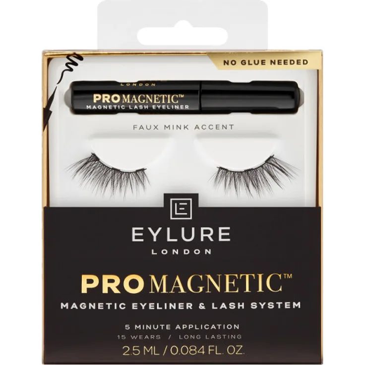 Eylure Magnetische Wimpern Liner & Lashes Kit - Accent Künstliche Wimpern