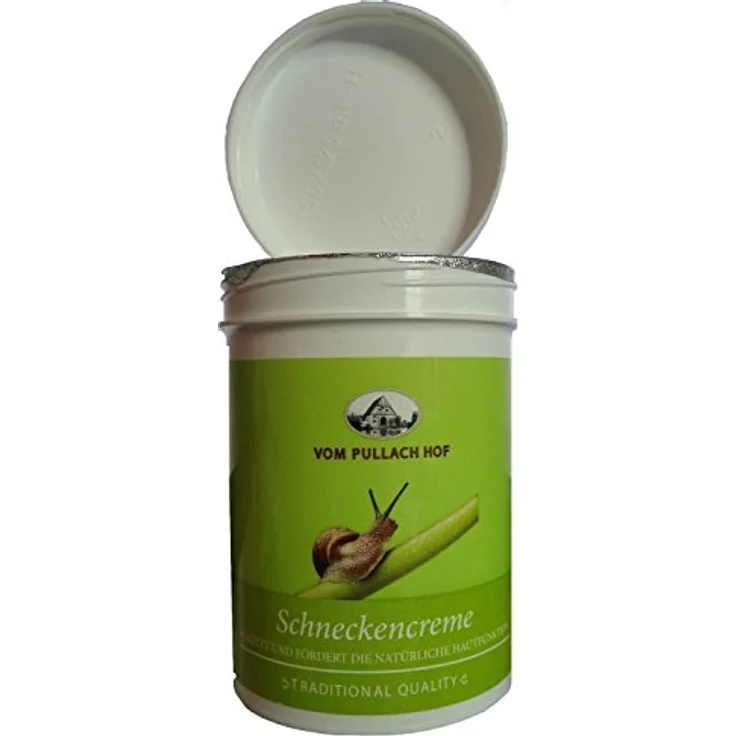 vom Pullach Hof Regenerierende Tages- und Nachtcreme für Gesicht und Körper, Antifaltenwirkung, mit Schneckenschleim, 150 ml – Bild 3