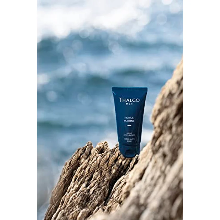 THALGO Aftershave-Balsam, 75 ml, Force Marine / THALGOMEN, Sandelholz - Beruhigend, restrukturierend und energieanregend – Bild 3