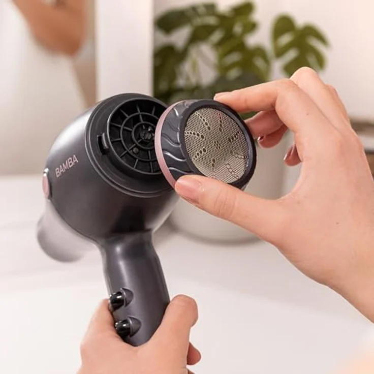 Cecotec Bamba IoniCare Harmony, Haartrockner mit 2600W Motor, variablen Temperatur- und Geschwindigkeitseinstellungen, grau – Bild 8