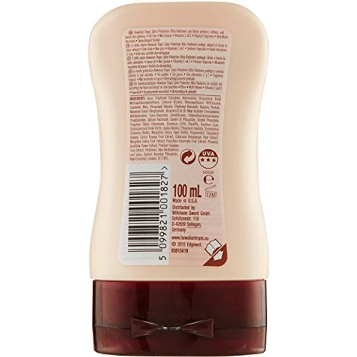 Hawaiian Tropic Satin Protection Sun Lotion Sonnencreme LSF 15 Mini, 100 ml, 1 St – Bild 3