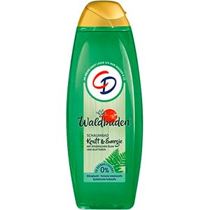 Bild für CD Waldbaden Kraft Energie Schaumbad mit ätherischen Ölen von Tanne Farnen Entspannungsbad Blattgrün Flasche aus recyceltem Plastik veganer Badeschaum