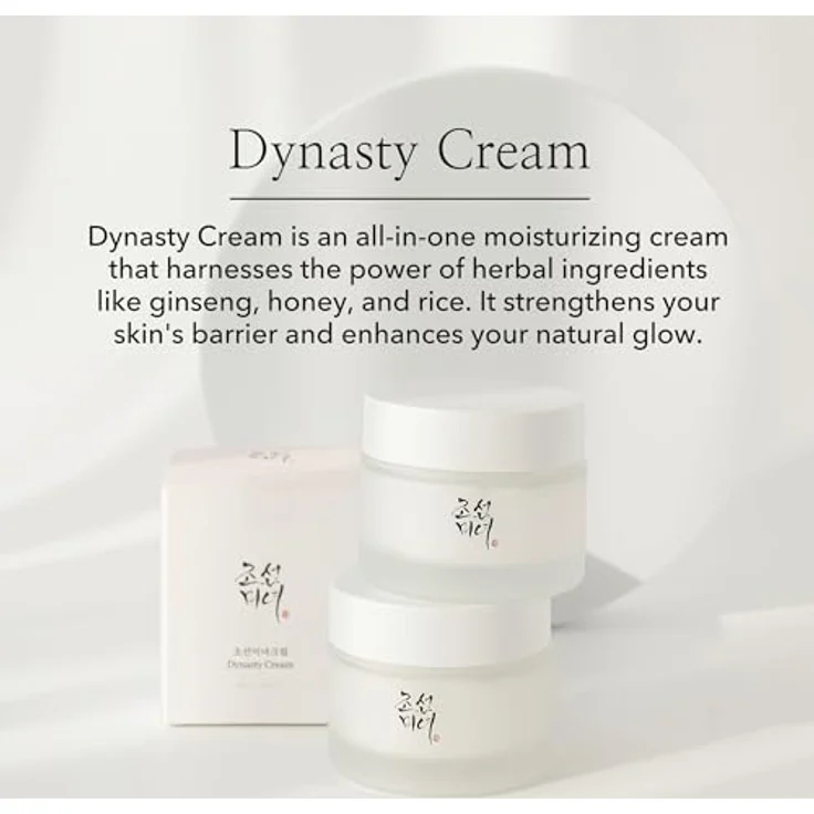 Beauty of Joseon Dynasty Cream feuchtigkeitsspendende Gesichtscreme für trockene empfindliche Haut koreanische Hautpflege für Männer und Frauen, 100ml – Bild 2