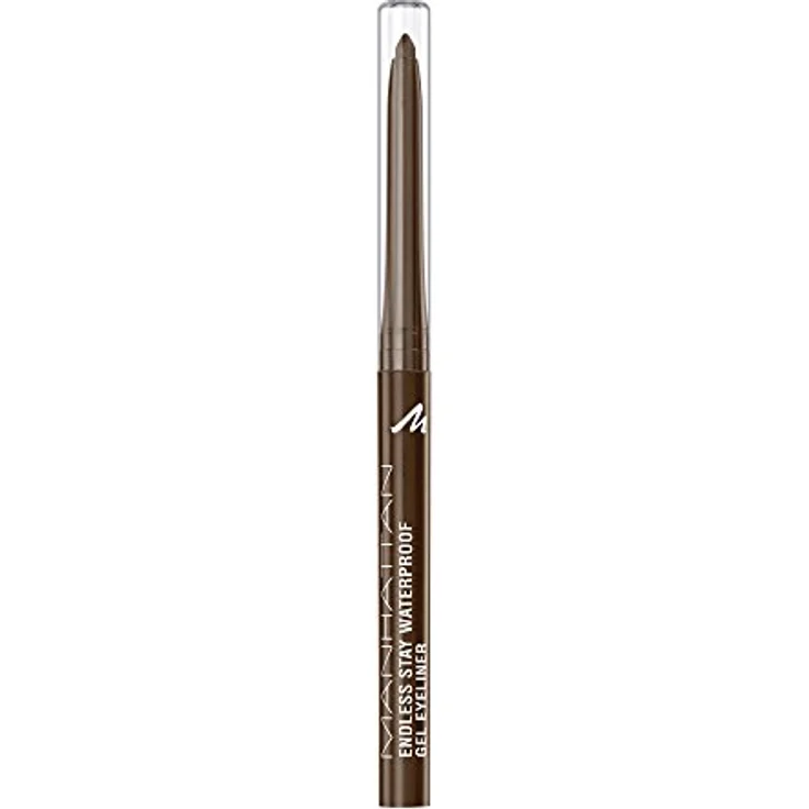 Manhattan Endless Stay Waterproof Gel Eyeliner – Brauner r mit herausdrehbarer Mine ohne Anspitzen – Farbe Rich Brown 001 – 1 x 2,6g – Bild 2