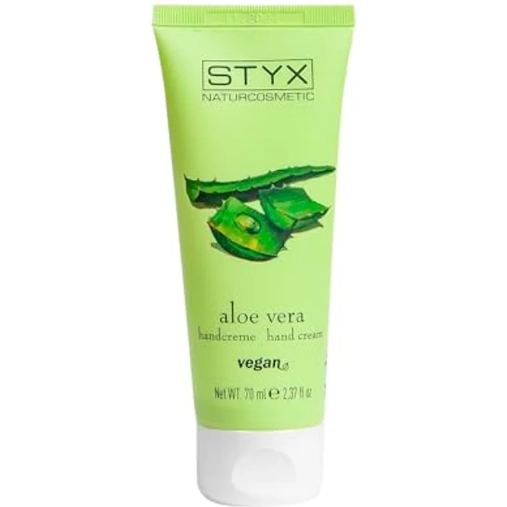 STYX Aloe Vera Handcreme 70ml, schnell einziehende Feuchtigkeit, nachhaltige Tube, vegan, COSMOS-zertifiziert – Bild 1