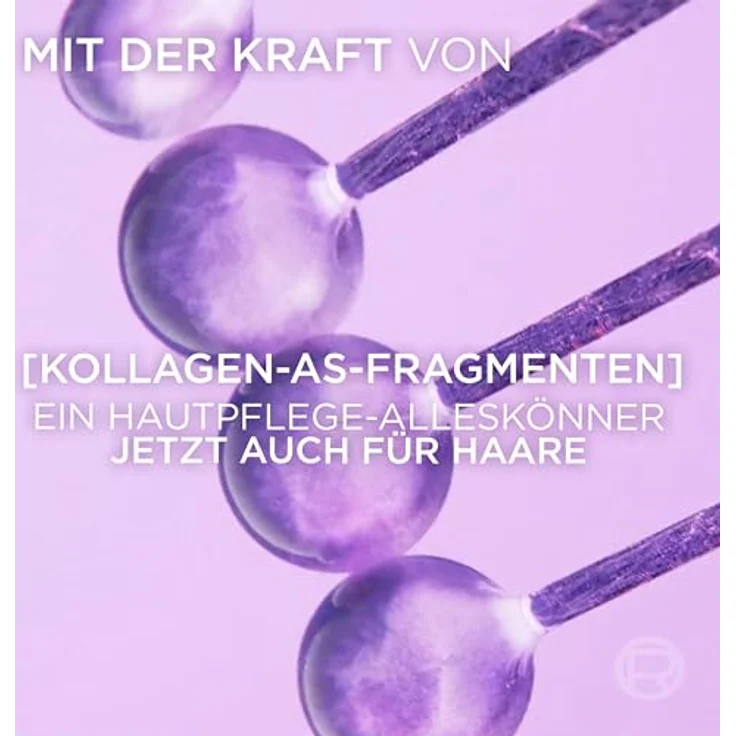 L’Oréal Paris Elvital Collagen Lifter, Conditioner für feines Haar mit Kollagen-AS, silikonfrei, 250 ml, metallisch lila – Bild 4