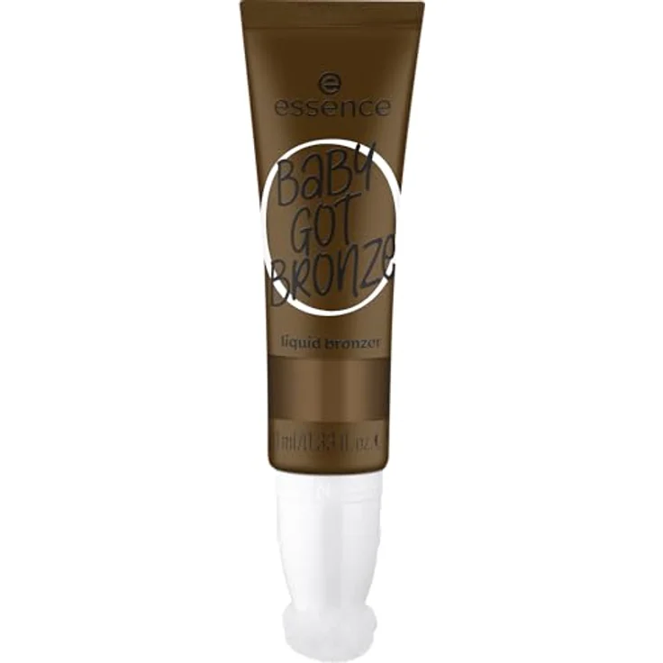 essence cosmetics BABY GOT BRONZE liquid bronzer, Nr. 50, Braun, langanhaltend, definierend, Einfach zu entfernen, natürlich, vegan, ölfrei, ohne Parabene, ohne Mikroplastikpartikel, 1er Pack (10ml) – Bild 1