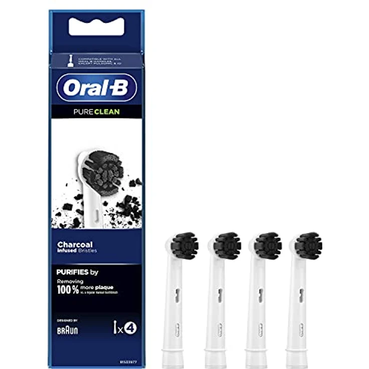 Oral-B Head 4-pack Pure Clean Aufsteckbürsten für elektrische Zahnbürste 4 St. Weiß – Bild 3