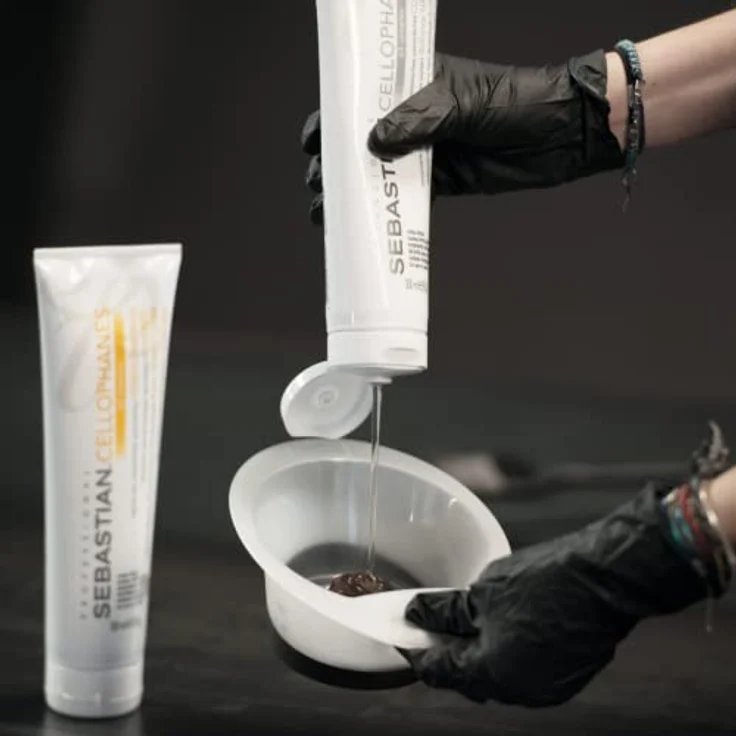Sebastian COLOR Cellophanes Farbgloss Haartönung Damen, Semi-permanent gegen Gelbstich, 300 ml, Ice Blond – Bild 5