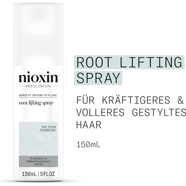 NIOXIN Density Defend Styling Root Lifting Hairspray - Panthenol Spray für mehr Volumen am Haaransatz, 150ml – Bild 2
