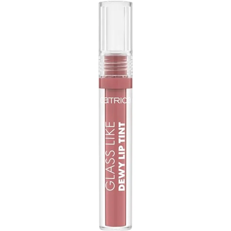 Catrice Glass Like Dewy Lip Tint, Lipgloss Nr. 010 Nude, Färbeeffekt, glänzend, vegan, ohne Parabene, 3ml – Bild 2