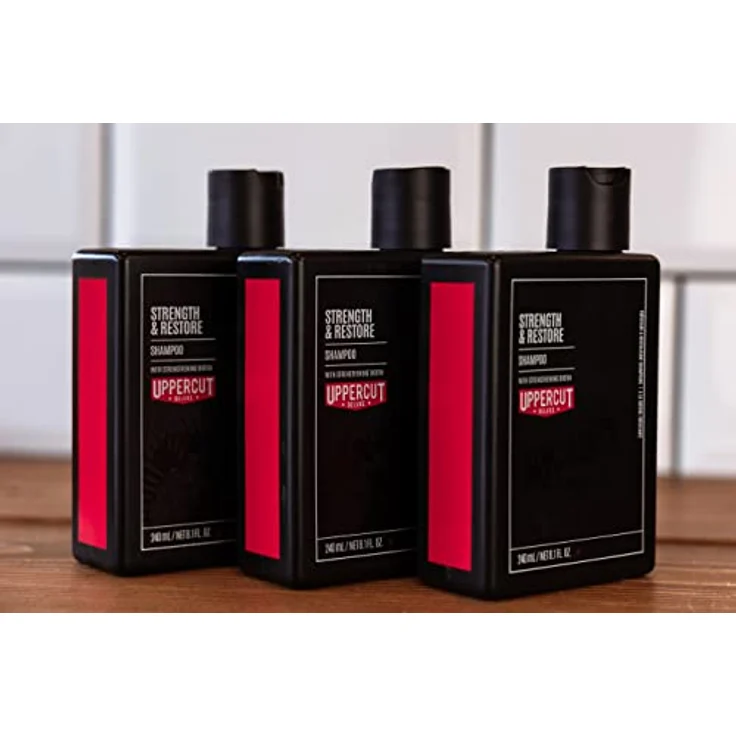 Uppercut Deluxe Strenght & Restore Shampoo Stärkungsshampoo für alle Haartypen 240 ml – Bild 9