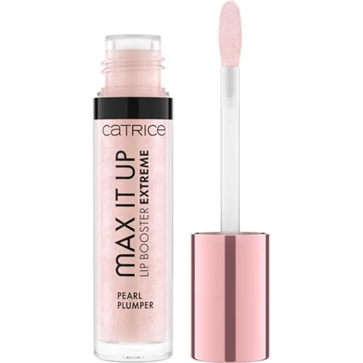 Catrice Max It Up Lip Booster Extreme Lipgloss, voluminöser Hochglanz-Lipgloss in Farbton 070 It's A Pearl Thing, 4 ml – Bild 1