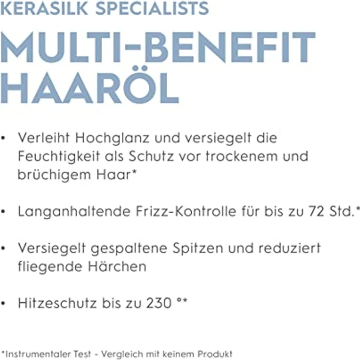 Kerasilk Specialist, Multi-Benefit Haaröl für alle Haartypen, 50ml – Bild 2