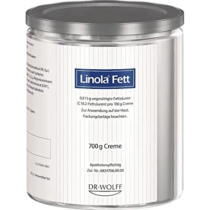 Linola fett Creme 700 g, apothekenpflichtig – Bild 1