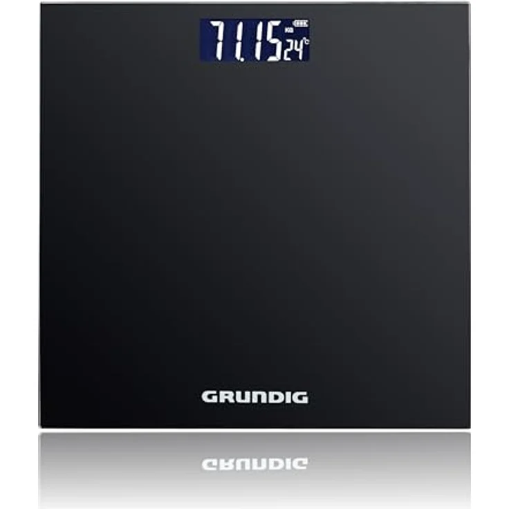 Grundig Personenwaage digital, schwarz – Bild 2