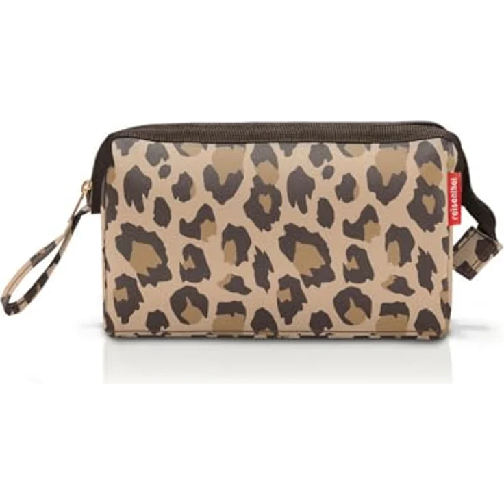 reisenthel travelcosmetic - starke robuste und praktische Reisekosmetiktasche, wasserabweisend, leo macchiato – Bild 2