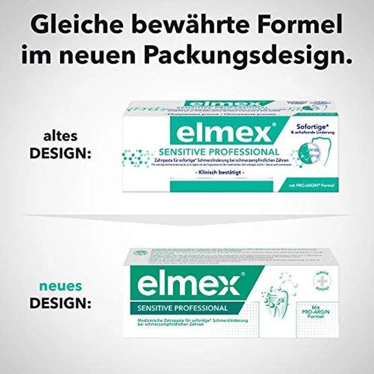 Elmex Sensitive Professional Pro Argin 20 ml, für die tägliche Zahnreinigung – Bild 2